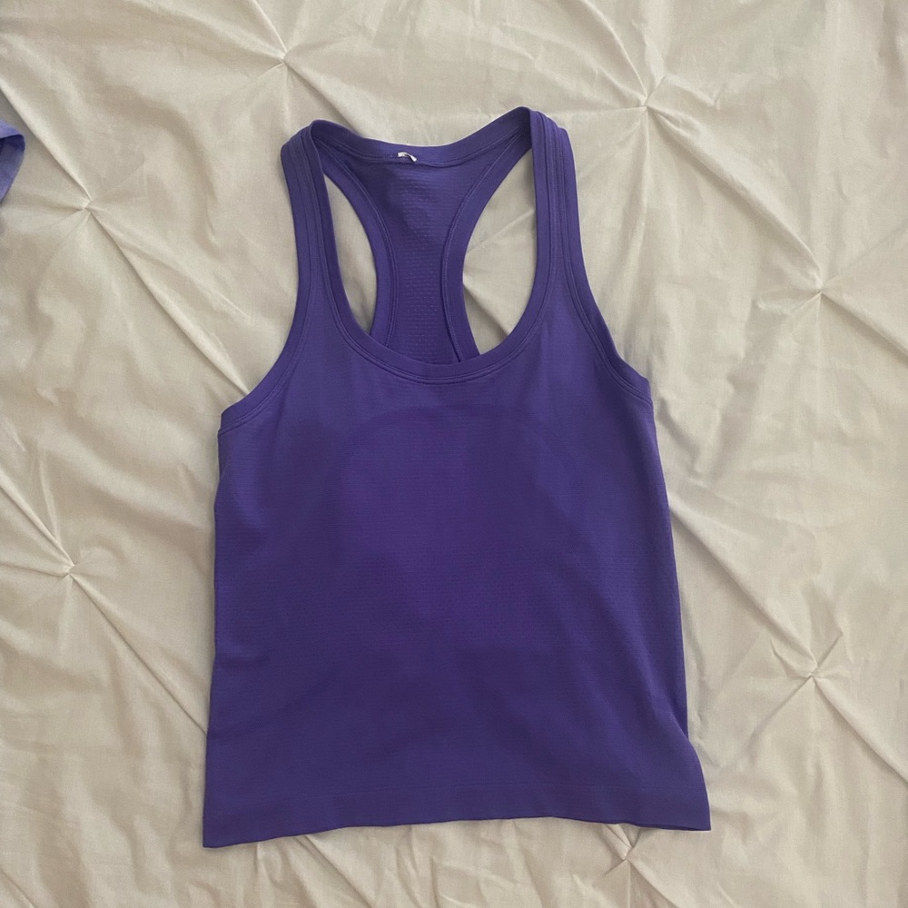 indigo swiftly tech tank top Lululemon